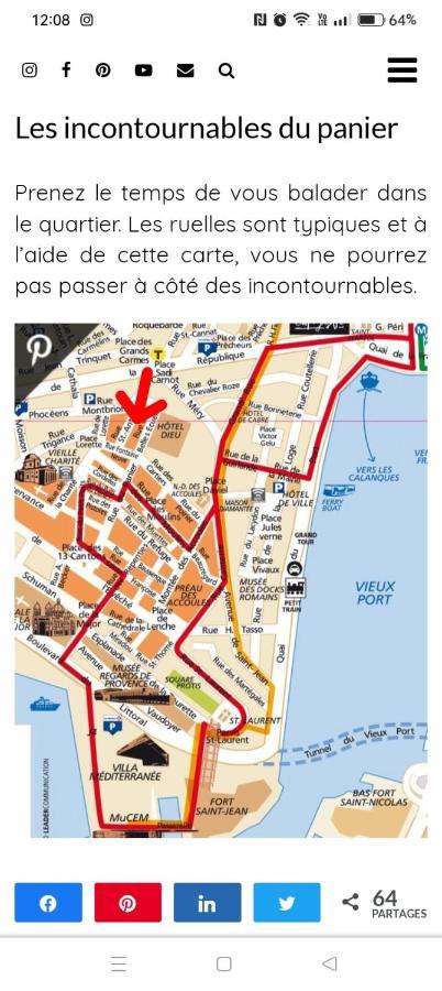 Casa Mia 25m2 Centre Et Panier Marseille